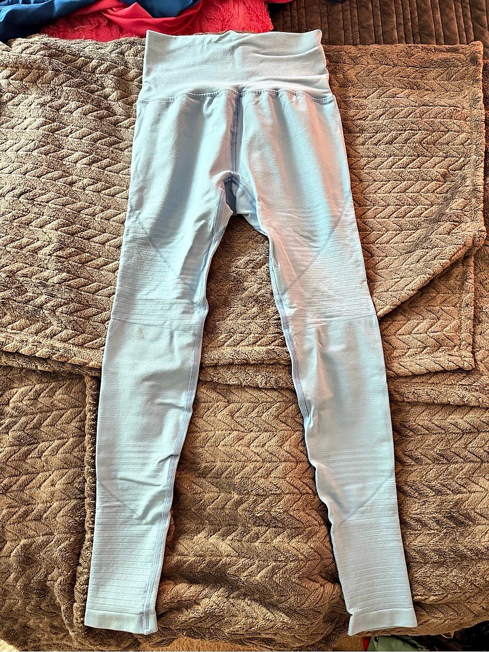 ALPHALETE OG revival leggings light blue
